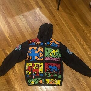 Keith Haring (Members only) Windbreaker